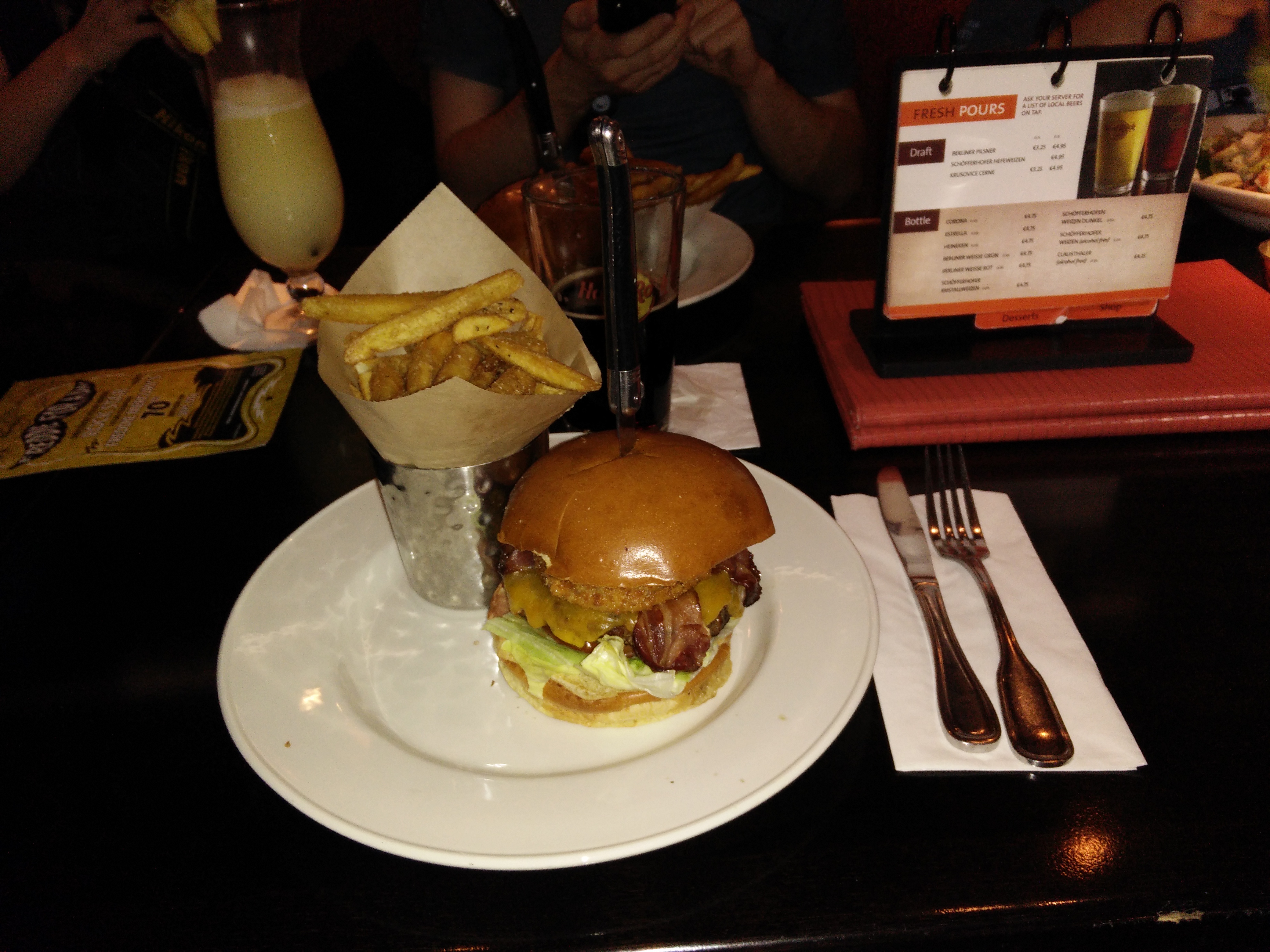 Food Hard Rock Cafe Berlin