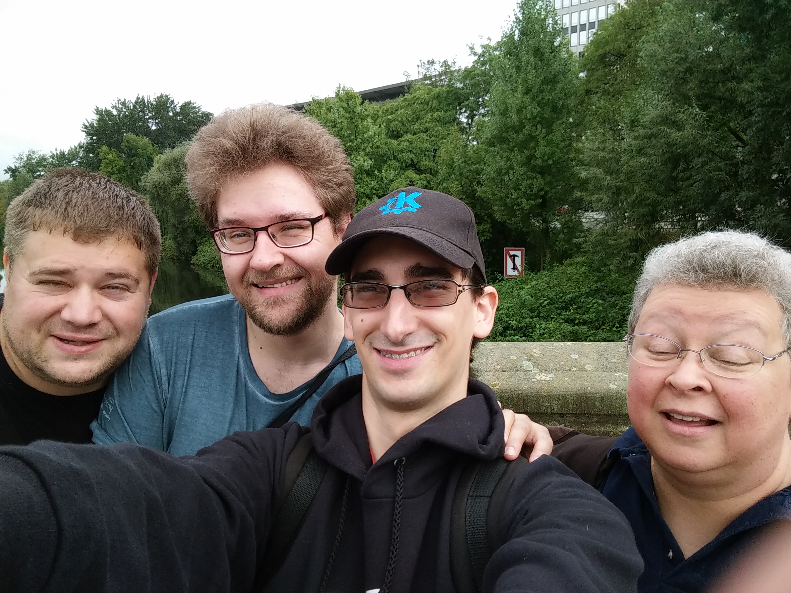Akademy 2016 day 5 Selfie